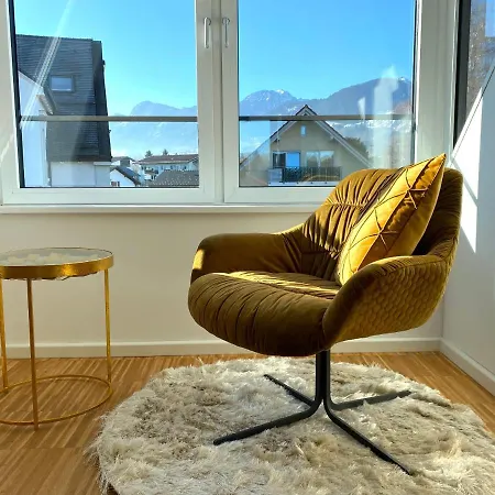 Art House - Luxuriöses Design Ferienhaus Mit Privatem Atelier Und Südterrasse Im Inntal - 149 Qm Apartamento Brannenburg